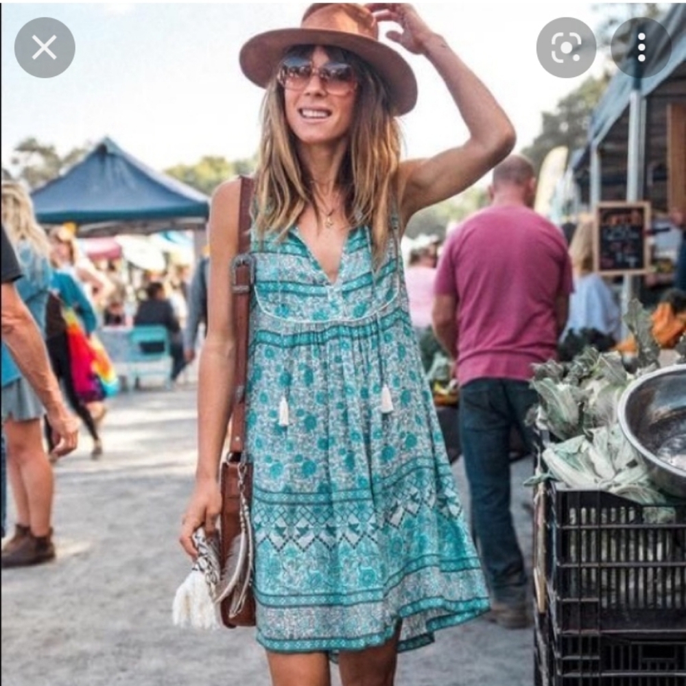 Spell Kombi shift dress Size Large BNWT